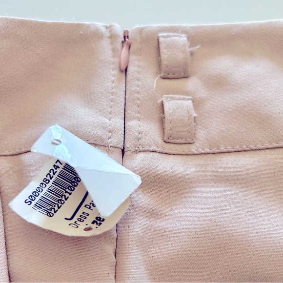 🌸2 for $40 NWT Misguided crepe High Waist Trouser Pink Blush Size M 8 Pants - Picture 14 of 17